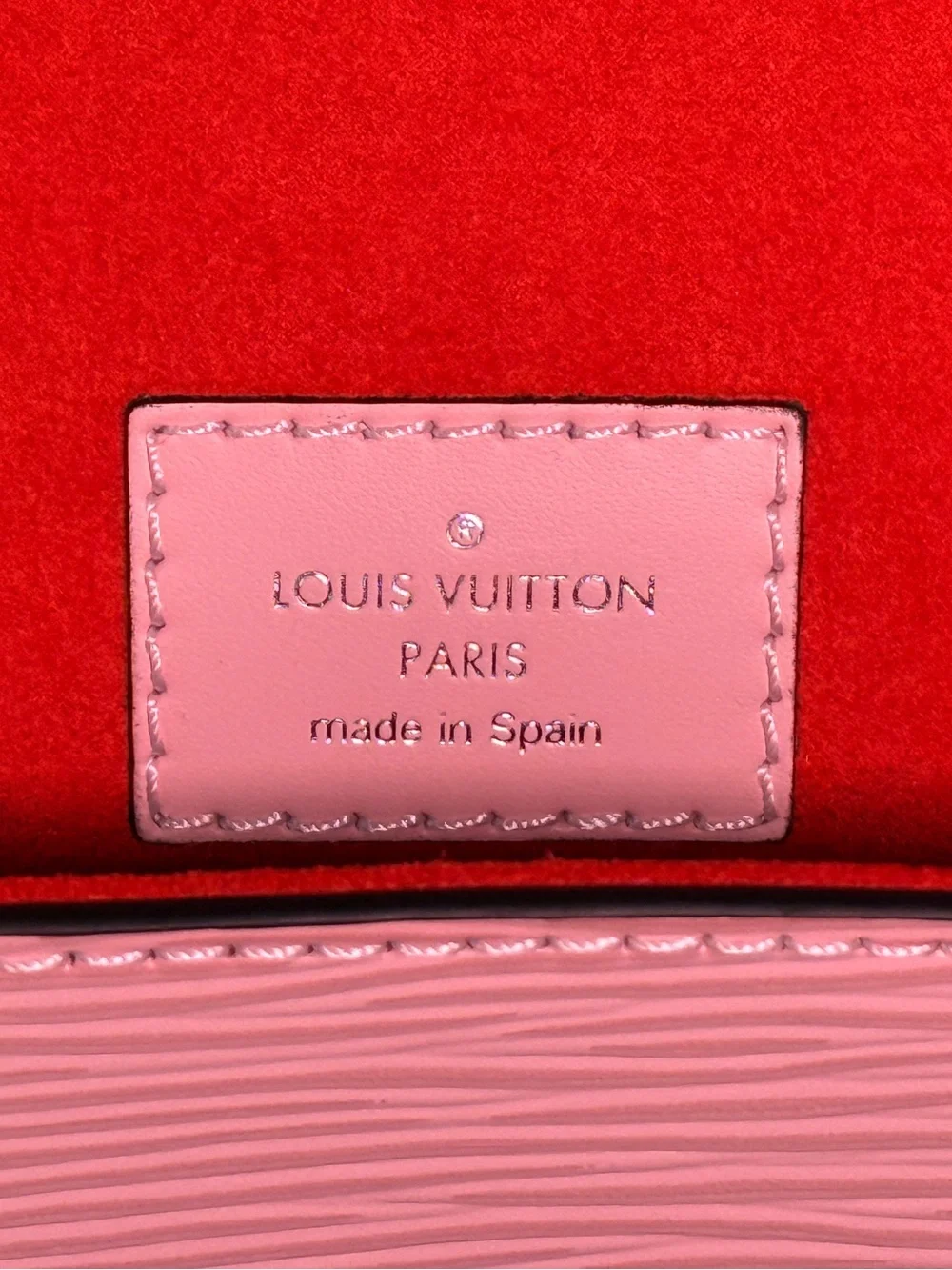 Louis Vuitton Grenelle PM in Rose Ballerine Epi Leather
